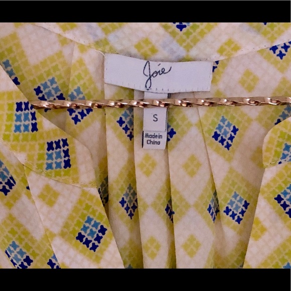 Joie Acid Lime Silk tank top - Picture 3 of 8